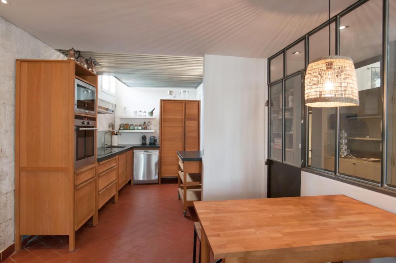 Charming And Large Duplex Flat With Beautiful Terrace In Avignon Apartman Kültér fotó