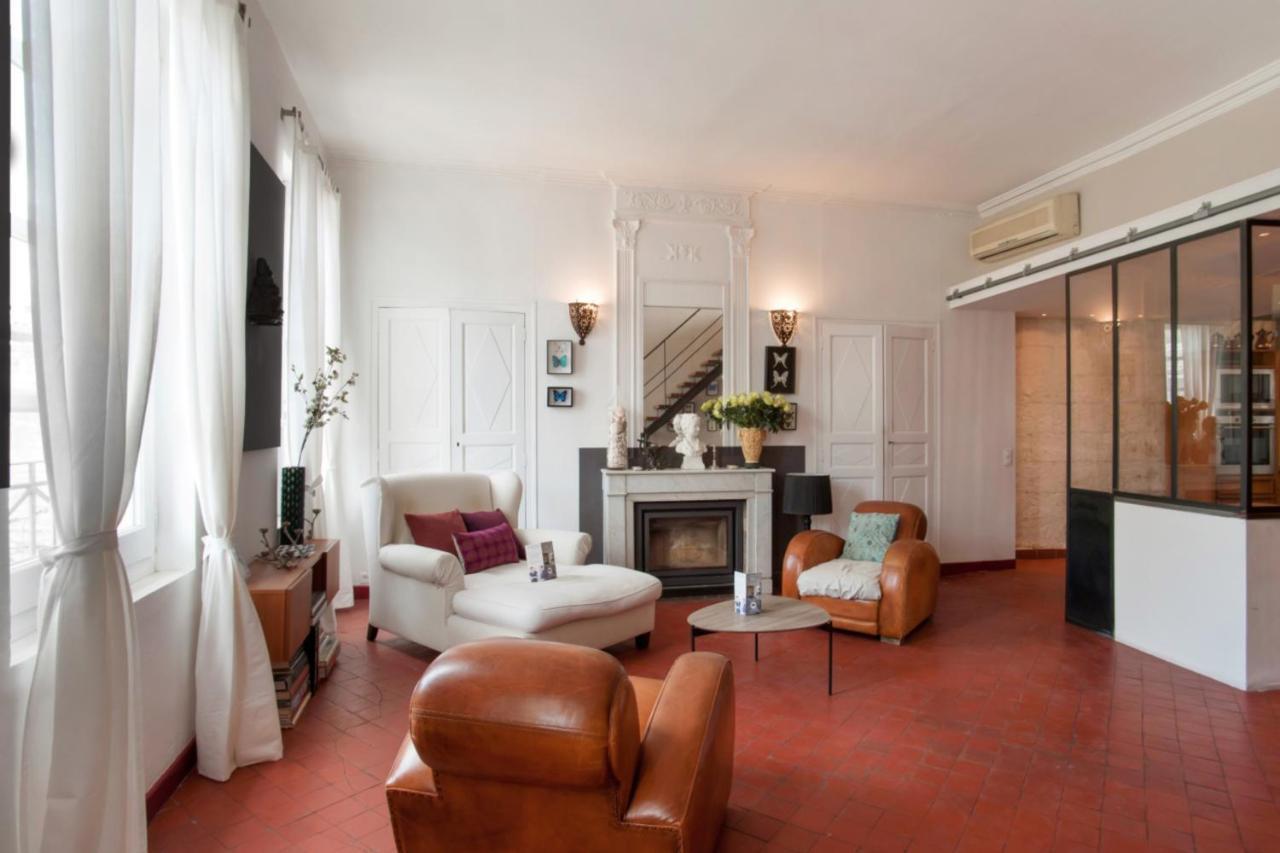 Charming And Large Duplex Flat With Beautiful Terrace In Avignon Apartman Kültér fotó